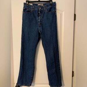 Premium Levi’s Ribcage Straight Ankle